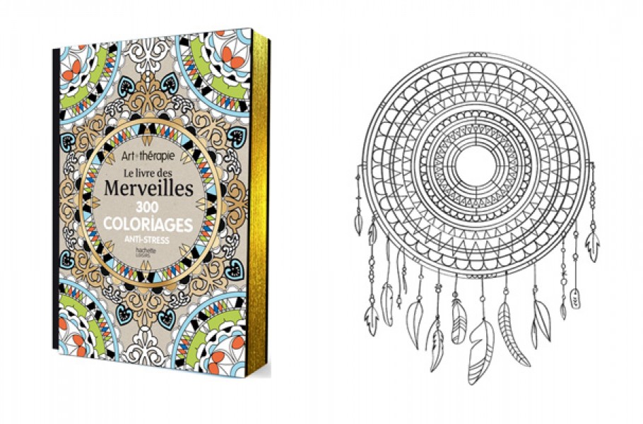 Idée cadeau : les livres de coloriage mandala et anti-stress pour adulte