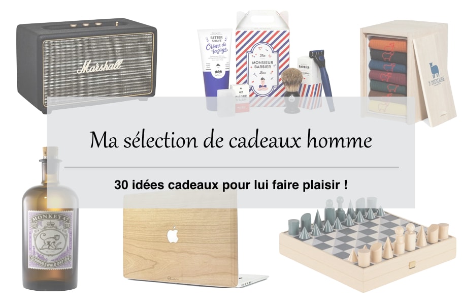 Idée cadeau homme 30 idées cadeau pour Noël ou son anniversaire