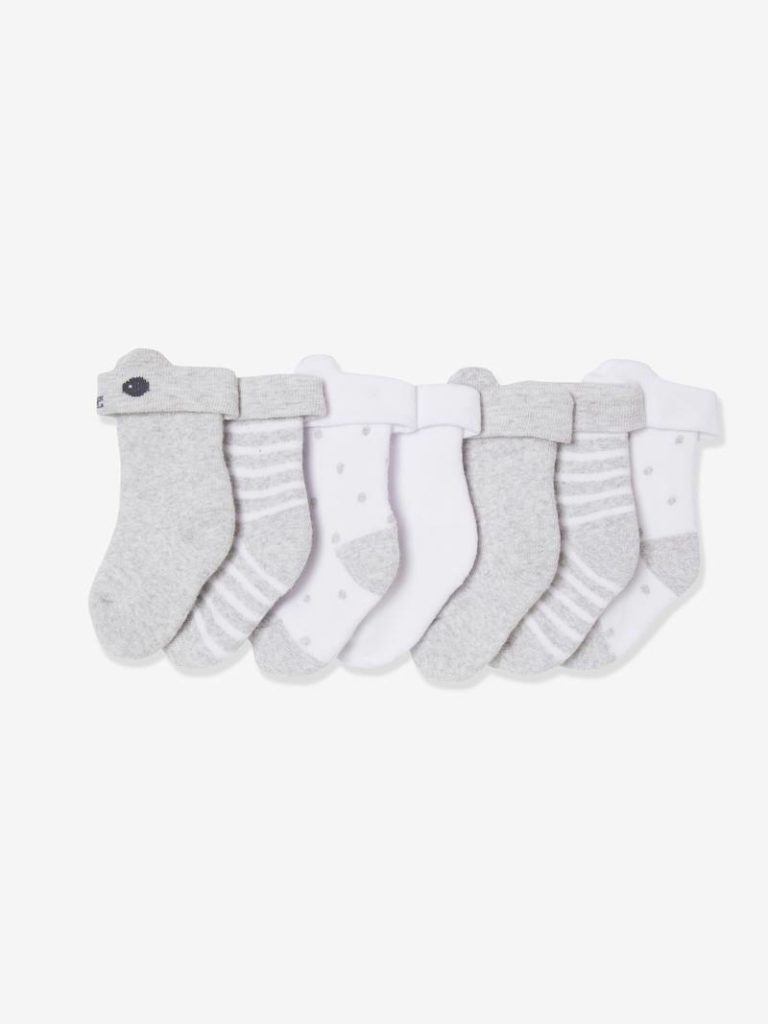 lot de paires de chaussettes bouclettes bebe oeko tex