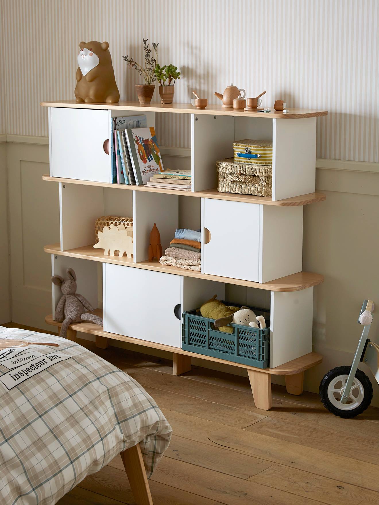 meuble de rangement bibliotheque enfant