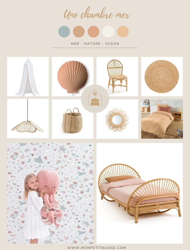 CHAMBRE MER ENFANT MOODBOARD