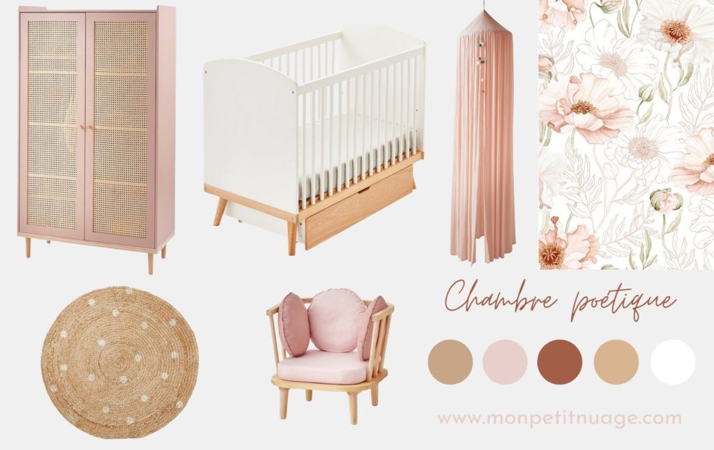 idee deco chambre fille vintage