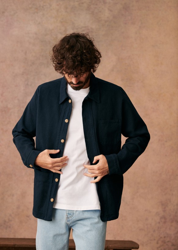 veste worker homme sezane