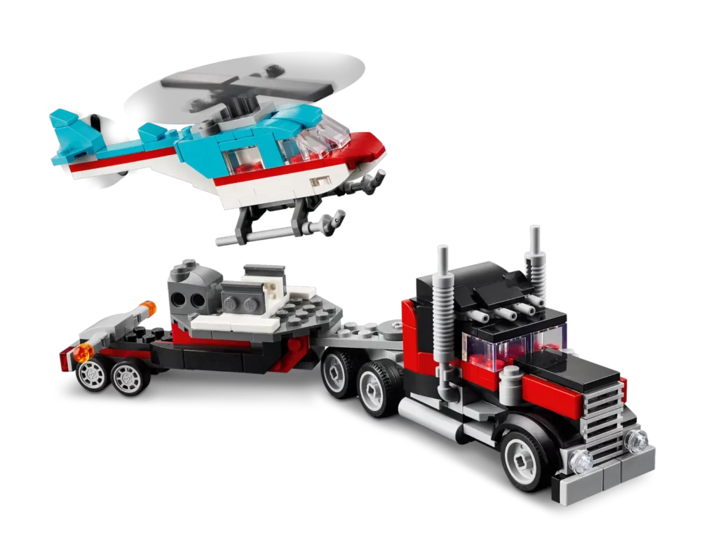 CAMION HELICOPTERE LEGO