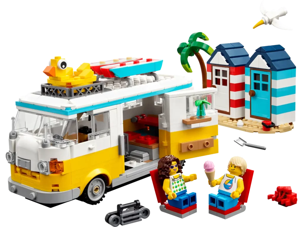 LEGO CAMPER VAN PLAGE