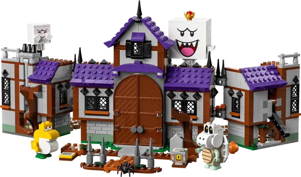 lego super mario chateau boo