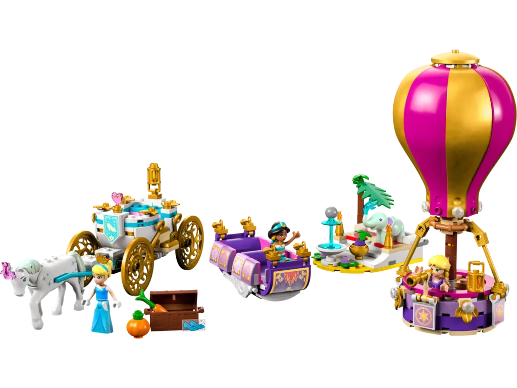 voyage princesse lego disney