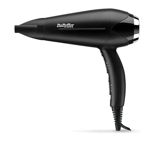 BaByliss - D572DE - Sèche-cheveux Turbo Smooth 2200 avec Technologie Ionique et Céramique